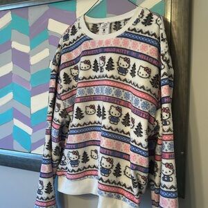 Sanrio Hello Kitty super soft pullover NWT XL